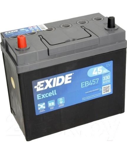 EXIDE Аккумулятор EXCELL EB457 (45 А/ч) Фото 2