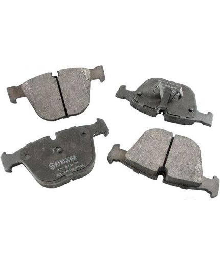 Stellox Колодки дисковые задние, с антискрипными пластинами
