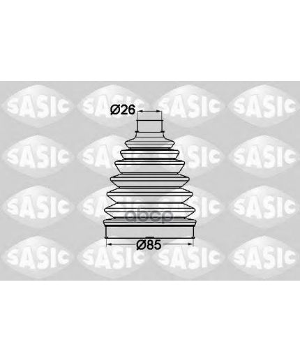 SASIC Пыльник ШРУСа наружный комплект