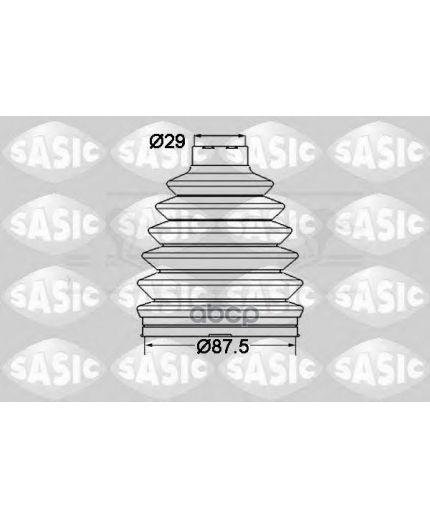 SASIC Пыльник ШРУСа комплект