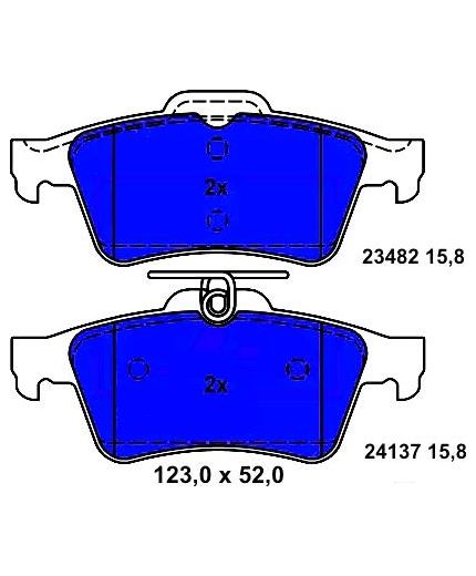 ATE Колодки дисковые
