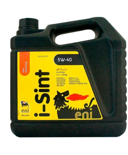Моторное масло ENI I-SINT 5W-40 5л