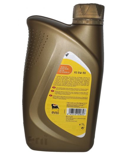 Моторное масло ENI I-SINT FE 5W-30 205л