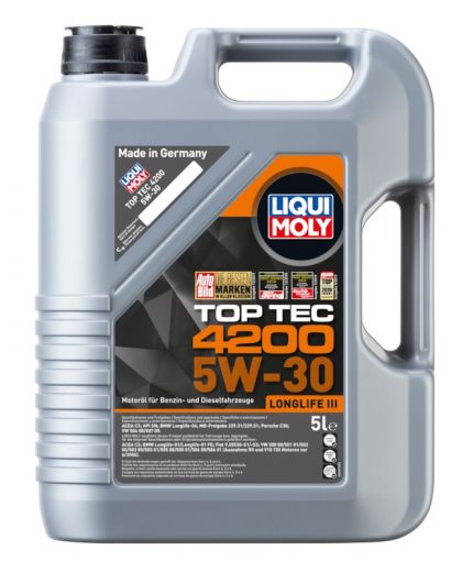 Моторное масло LIQUI MOLY Top Tec 4200 5W-30 5л