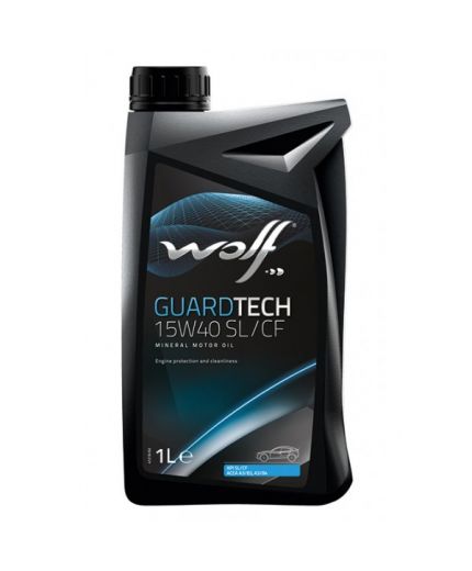 Моторное масло WOLF GuardTech 15W-40 SL/CF 1 л