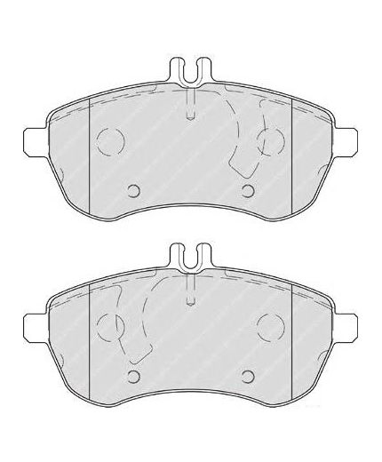 Ferodo Колодки дисковые передние