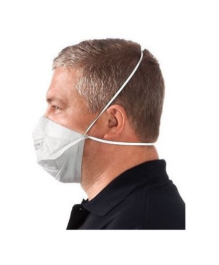 3M Полумаска противоаэрозольная фильтрующая класс защиты FFP2 NR D, размер - стандартный, VFlex® Фото 2