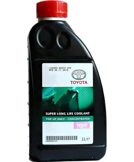 Антифриз TOYOTA Super Long Life Coolant Concentrated Pink розовый концентрат 1л