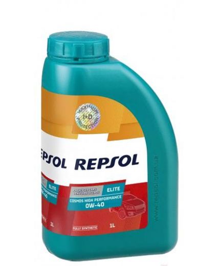 Моторное масло Repsol ELITE COSMOS HIGHT PERFORMAN 0W-40 1л