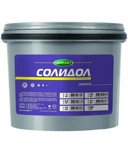 Смазка OIL RIGHT Смазка солидол жировой 9,5кг