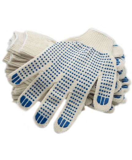 Русский мастер Перчатки х/б с ПВХ, 5 нитей Фото 9
