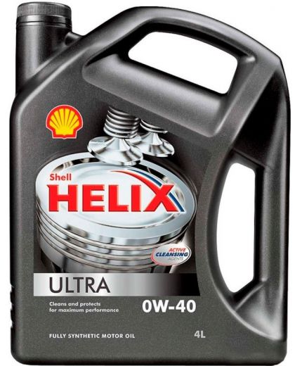 Моторное масло SHELL Helix Ultra 0W-40 4л