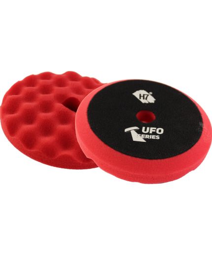 H7 Полировальник поролоновый 150х30мм красный UFO Soft Cut мягкий рельефный Фото 2