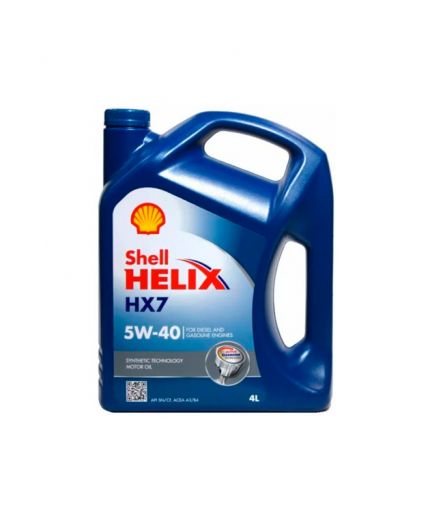 Моторное масло SHELL Helix HX7 5W-40 4л