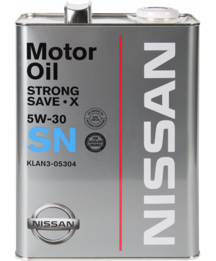 Моторное масло NISSAN SN STRONG SAVE X 5W-30 4л