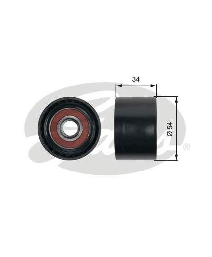 GATES Ролик обводной приводного