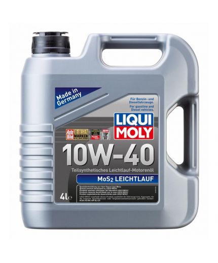 Моторное масло LIQUI MOLY MoS2 Leichtlauf 10W-40 4л (Замена 53238)