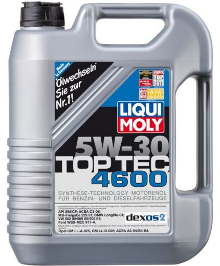 Моторное масло LIQUI MOLY Масло Top Тес 4600 5W-30 60л