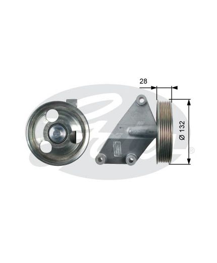 GATES Ролик натяжной