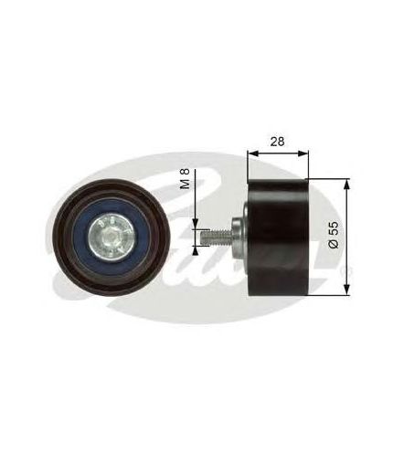 GATES Ролик натяжной