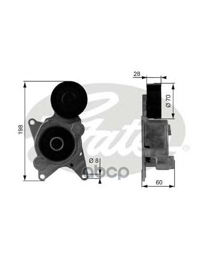 GATES Ролик приводной