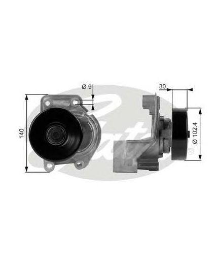 GATES Ролик натяжной