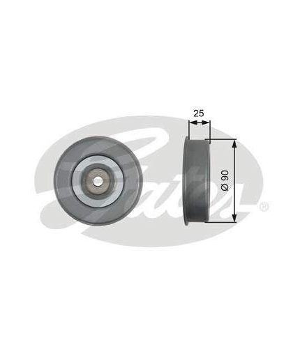 GATES Ролик ГРМ