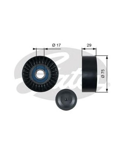 GATES Ролик приводного