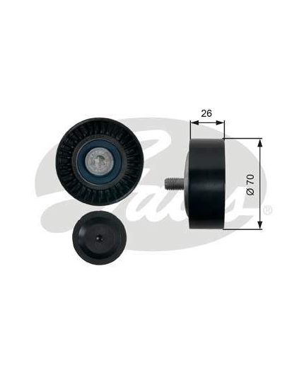 GATES Ролик приводного