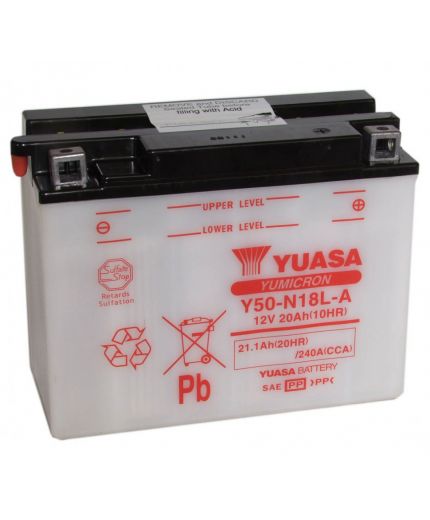 Yuasa Y50-N18L-A3 (21.1 А/ч)