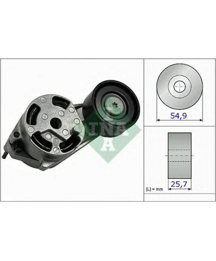 INA Ролик ГРМ