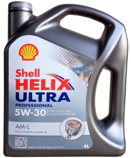 Моторное масло SHELL Helix Ultra Professional AM-L 5W-30 209л