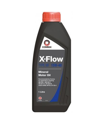 Моторное масло COMMA X-FLOW TYPE MF 15W-40 1л