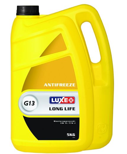 Антифриз LUXE LONG LIFE G13 желтый 5кг