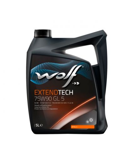 Трансмиссионное масло WOLF VitalTech 75W-90 GL 5 5 л