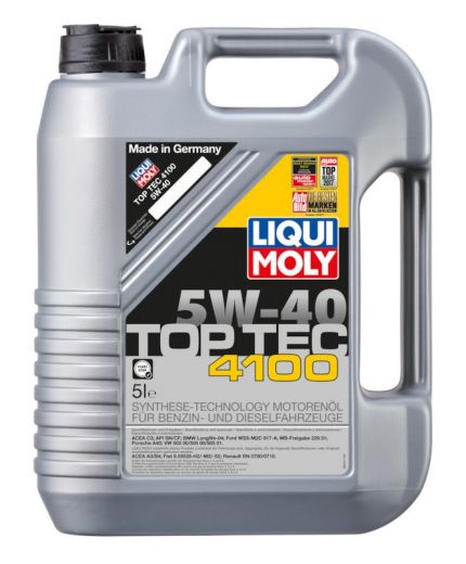 Моторное масло LIQUI MOLY Top Tec 4100 5W-40 5л