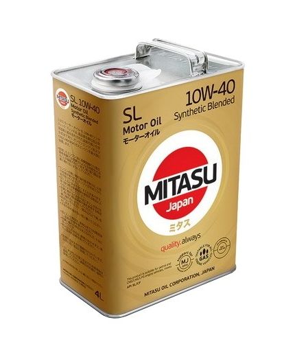 Моторное масло MITASU MOTOR OIL SL 10W-40 4л