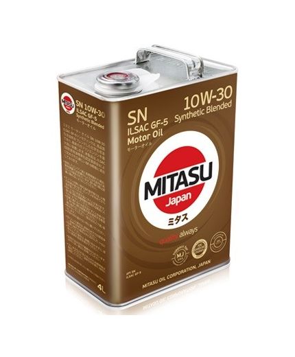 Моторное масло MITASU MOTOR OIL 10W-30 1л