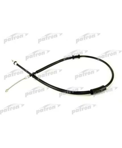Patron Трос ручного тормоза левый