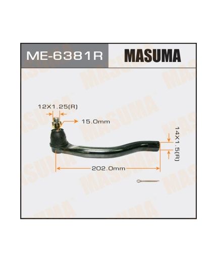 Masuma Наконечник рулевой тяги правый