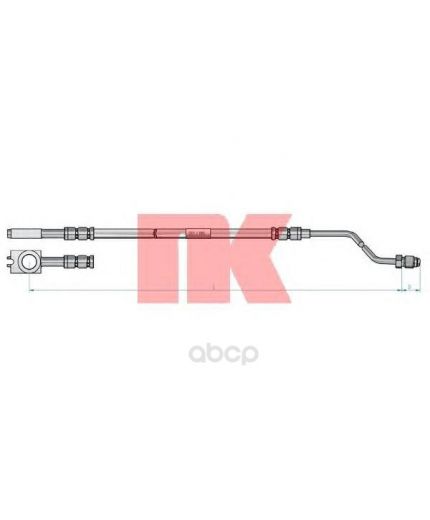 NK Шланг тормозной