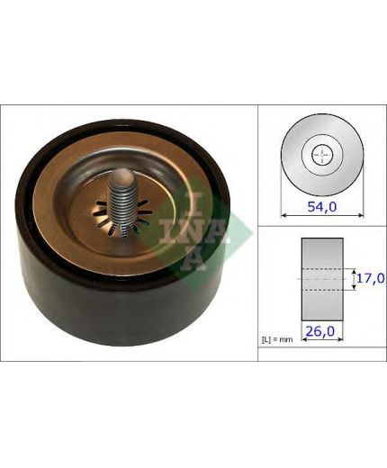 INA Ролик ГРМ