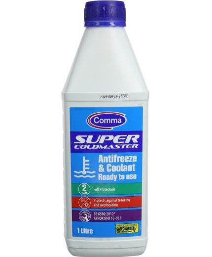 Антифриз COMMA SUPER COLDMASTER - COOLANT синий 1л