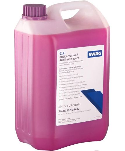 Антифриз SWAG фиолетовый концентрат G12+ 5л