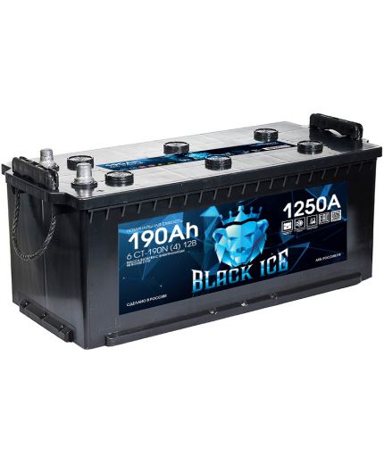 TITAN Аккумулятор Standart 6СТ-190.4 L 1250А (190 А/ч)