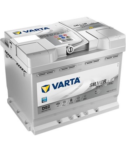 VARTA Аккумулятор SILVER DYNAMIC AGM 560901068 (60 А/ч) Фото 3