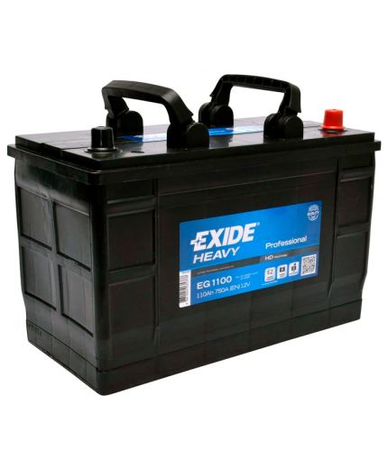 EXIDE Аккумулятор Start PRO EG1100 750А (110 А/ч) Фото 3