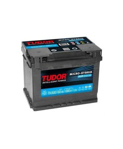 Tudor Аккумулятор Start-Stop AGM TK600 680А (60 А/ч) Фото 2