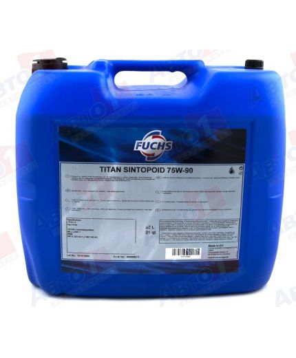 Трансмиссионное масло FUCHS TITAN SINTOPOID 75W-90 20л