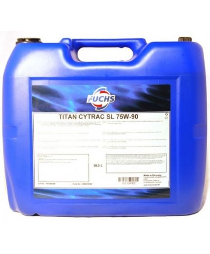 Трансмиссионное масло FUCHS TITAN CYTRAC SL 75W-90 20л